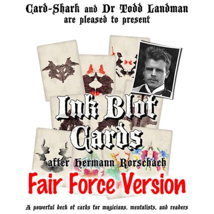 Rorschach Tintenklecks Karten (Force-Deck)