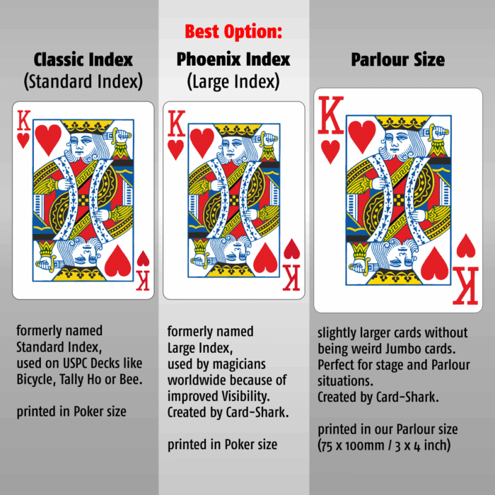 Size-Comparison-1.png Phoenix double faced Decks - Image 2