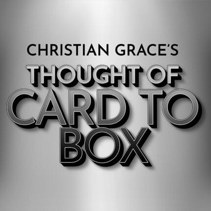 Thought of Card to Box - by Christian Grace