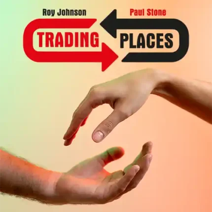 Two playing cards – one visibly torn – magically switch places and are restored in a close-up magic performance.