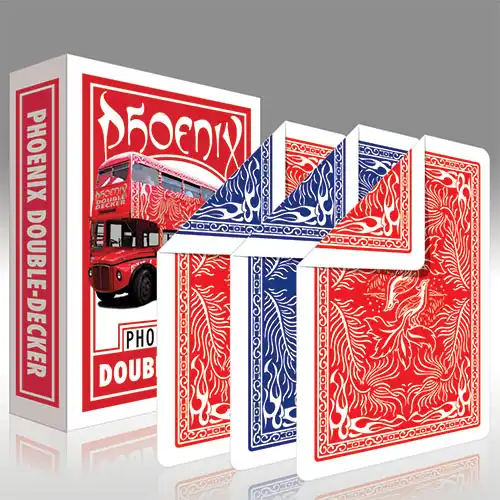 Poker double backed Double-Decker